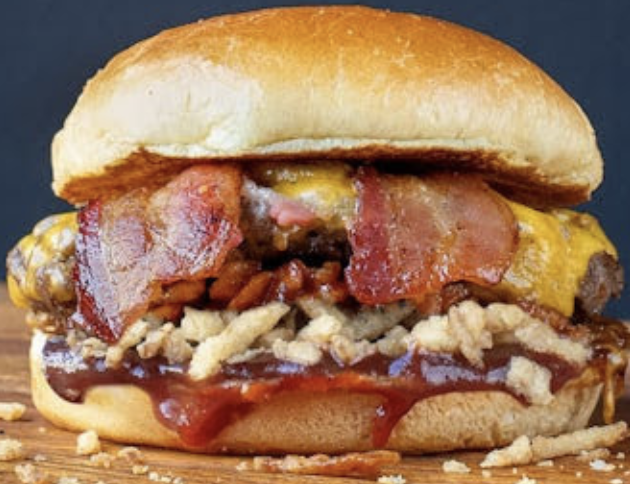 The Melt signature dishes MeltBurgerThree Cheese ClassicMac Daddy